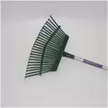 Organic Cal Leaf Rake Aluminum 48" Handle