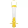 Perky Pet Classic Finch Feeder Yellow with 6 Ports & 1.8lb Capacity