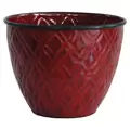 Robert Allen 5" Diamond Planter Sangria