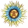 VCS 28" Blue Green Sun