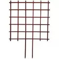 A&G 4'x4' Espalier Trellis Red