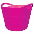 Tufftote 11gal Flexible Bucket Fuchsia