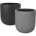 MCarr 12pc Tall Fiberstone Planter Pallet Mix