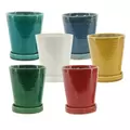 MCarr 18pc Tall Round Pot Set Mixed Colors