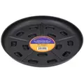 Plant Stand 14" Down Under Saucer Black