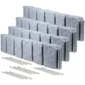 Beuta 48"x9.5"x4" XL Block Landscape Edging Greystone