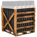 Beuta XL Block 4' Sections with 2 Landscape Spikes Charcoal