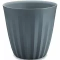 Crescent 23" Pleat Planter Slate