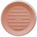 Crescent 10" Round Universal Saucer Weathered Terracotta