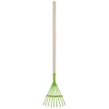 Esschert Childrens Lawn Rake Green