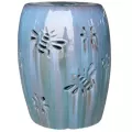 MCarr 19" Bumblebee Stool Milky Blue