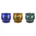 MCarr 4pc 9.5" Tulip Leaf Pot Set Orchid