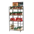 Woodlink 34pc Lake & Cabin Display Lake & Cabin Collection 3 Each Of Red Yellow Blue Green