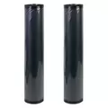 NatureVac Vacuum Seal Bags Black & Clear 15in x 19.5ft (2 Rolls/Box)