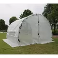 GROW1 Heavy-Duty Greenhouse Hoop House (10ft x 10ft x 6.5ft)