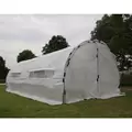 GROW1 Heavy-Duty Greenhouse Hoop House (20ft x 10ft x 6.5ft)