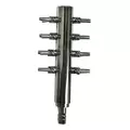 Chrome Air Divider 8 Outlet