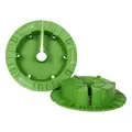 FloraFlex Round Flood & Drip Shield w/ Gravity Drippers