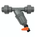 Dilution Solutions In-Line Filter Kit w/ Unions - 200 Mesh / 80 Micron - 3/4 in [AKF5AP11KIT-A]