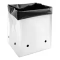 GROW1 PE Grow Bags Black & White 7 Gallon (25pcs/Pack)