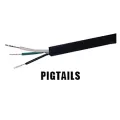 Fluence AC Cord, 15 ft ( 4572mm ), Pigtail to M19 Push Lock Connector, Max 480V AC 5/CS