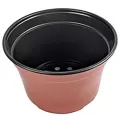 Grower Select 09.00 Coex MumPan Terra Cotta 1.26gal Bulk 3160/PL - 9in OD x 6.25in H