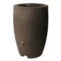 Algreen 50gal Athena Rain Barrel Brownstone
