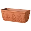 Deroma 16" Window Box Pot Terra Cotta Case Pack