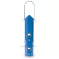 Perky Pet Blue Metal Tube Feeder