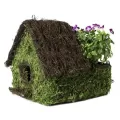 SuperMoss 10.5" Plantable Maison Birdhouse Fresh Green