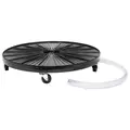 Plant Dolly Black 24 in Round w/ Hydro Fitting (4/Cs)