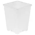 Gro Pro Premium White Square Pot 6 in x 6 in x 8 in (100/Cs)