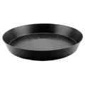 Black Premium Plastic Saucer 18 in (10/Cs)