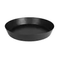 Gro Pro Heavy Duty Black Saucer w/ Tall Sides - 20 in (10/Cs)