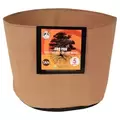 Gro Pro Essential Round Fabric Pot - Tan 5 Gallon (90/Cs)