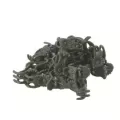 SuperMoss 24pc Medium Green Daisy Orchid Clips