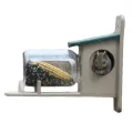 Birds Choice Squirrel Jar Feeder Recycled Plastic Tan & Green