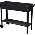 DDI Elevated Garden Bed Metal 41"x16"x3.15"