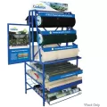 Gale Pac Horizontal Fabric Empty Rack