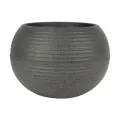 HC 12" Atlas Planter Brown River Rock