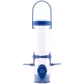 Perky Pet Sierra Wild Bird Tube Feeder Navy 2 in 1