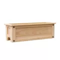 Panacea 30" Mission Over the Rail Western Cedar Planter