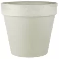 SSI 6" Patio Planter Bone