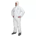 ProWorks Disposable Coverall, Microporous, Elastic Wrist, Ankles, Hood, & Boots, White, XL 25/CS