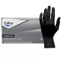 ProWorks Disposable Nitrile Exam Grade Gloves, Powder Free, Black, 6 mil, Medium, 100ct Box, 10/CS