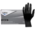 ProWorks Disposable Nitrile Exam Grade Gloves, Powder Free, Black, 6 mil, XL, 100ct Box, 10/CS