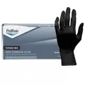 ProWorks Disposable Nitrile Exam Grade Gloves, Powder Free, Black, 4 mil, Large, 100ct Box, 10/CS