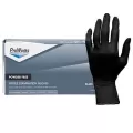 ProWorks Disposable Nitrile Exam Grade Gloves, Powder Free, Black, 4 mil, Medium, 100ct Box, 10/CS
