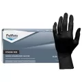 ProWorks Disposable Nitrile Exam Grade Gloves, Powder Free, Black, 4 mil, XL, 100ct Box, 10/CS