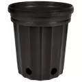 HC Dillen Elite 2000 Nursery Pot, Blow Molded, Trade 5 Gallon, Black, 46 per Bundle, 48 Bundles per Pallet, 11.87in x 11.00in, 3.90Gal
